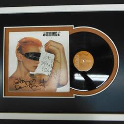 Signed record and cover
