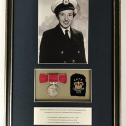 Medals, badges and photo