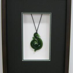 Greenstone necklace